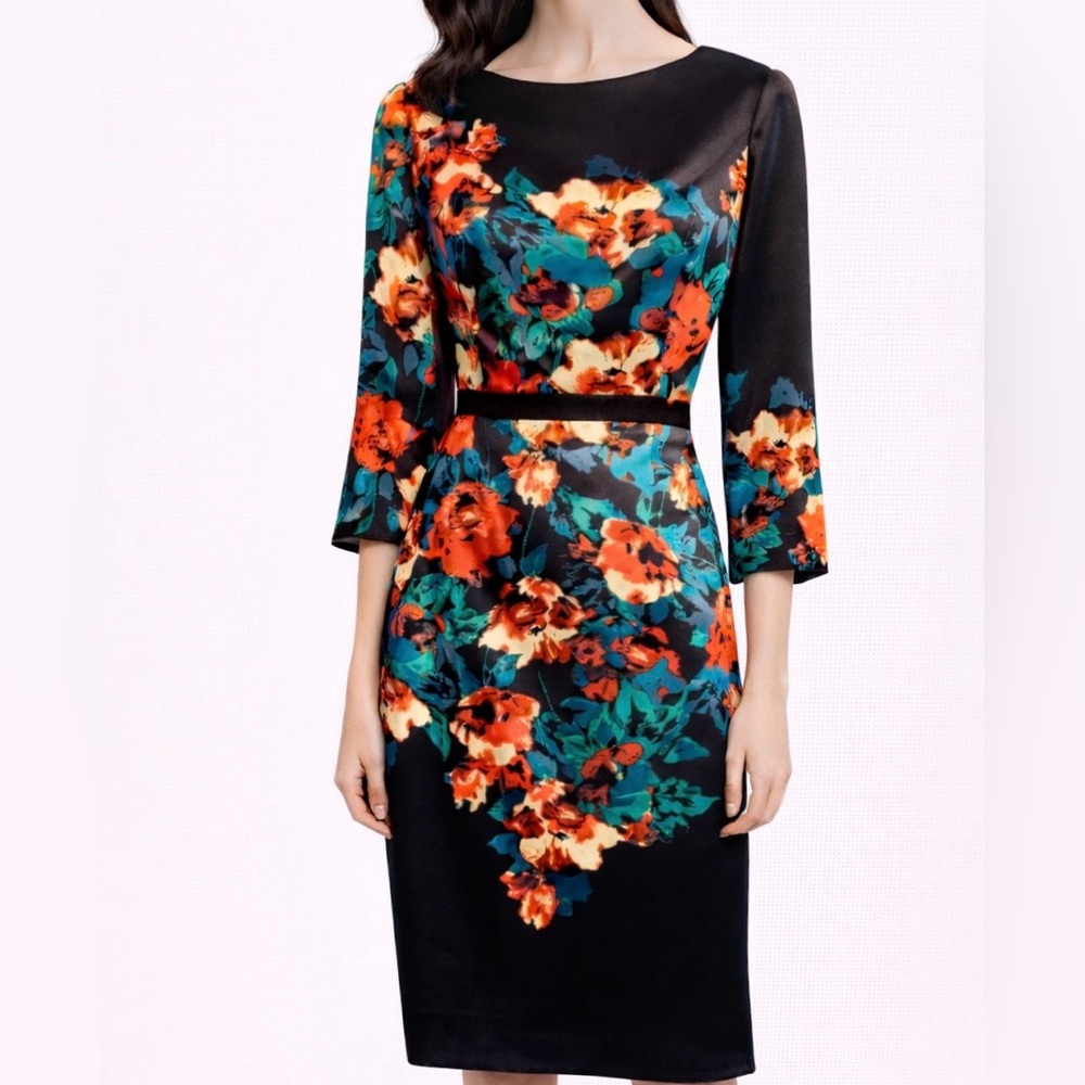 Adrianna Papell Floral Dress